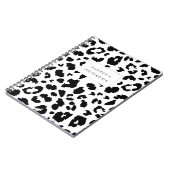 Carnet Customizable leopard print (Côté gauche)