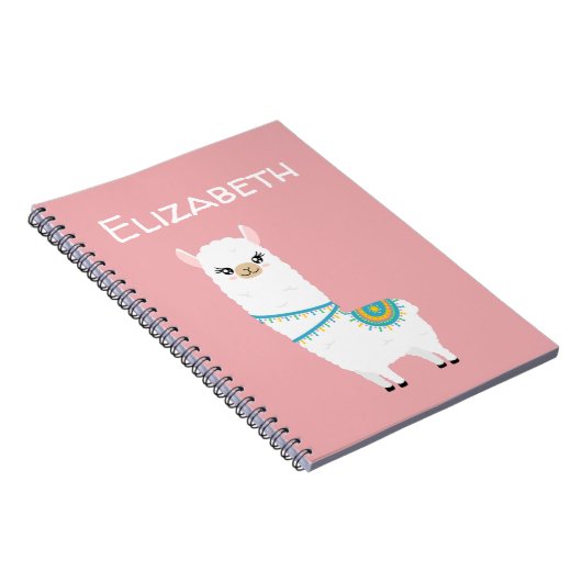 Carnet Customizable Llama (Côté Droit)