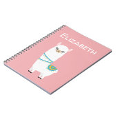 Carnet Customizable Llama (Côté gauche)