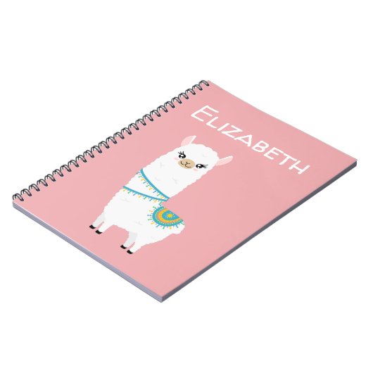 Carnet Customizable Llama (Côté gauche)