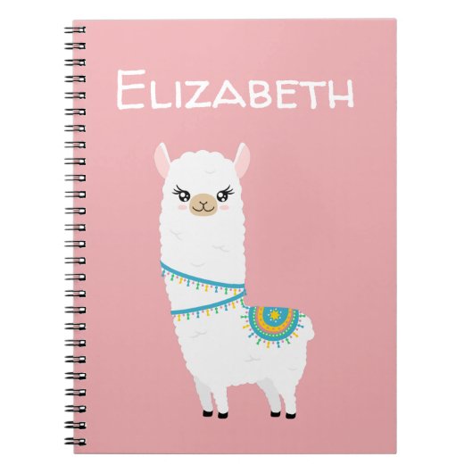 Carnet Customizable Llama (Devant)