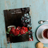 Carnet Customizable notebook for pastry recipes