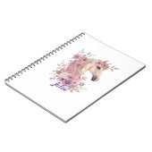 Carnet Customizable Pretty Ponies and Petals (Côté gauche)