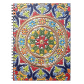 Carnet Customizable Vintage Spanish Tile (Devant)