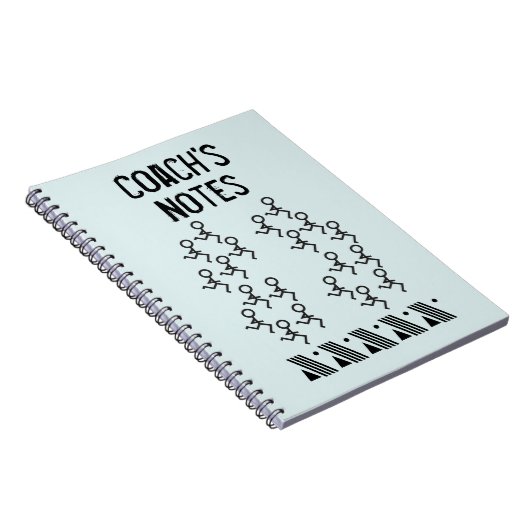 Carnet Customize - Running Coach Notebook (Côté Droit)