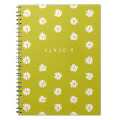Carnet Customized Daisy Notebook, Gift for Children (Devant)