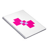 Carnet Cute 8 Bit Pixel Bow (Côté Droit)