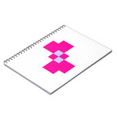 Carnet Cute 8 Bit Pixel Bow (Côté gauche)