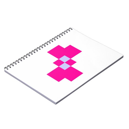Carnet Cute 8 Bit Pixel Bow (Côté gauche)