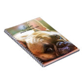 Carnet Cute Add YOUR Photos Name French Bulldog (Côté Droit)