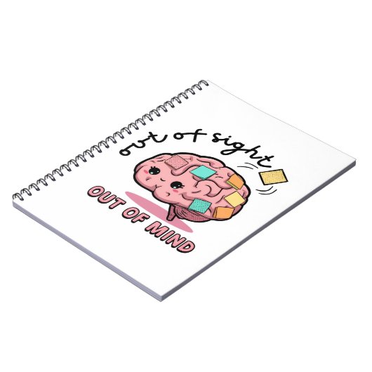 Carnet Cute ADHD Brain Notebook (Côté gauche)