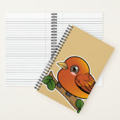 Carnet Cute Akepa (À l'intérieur)