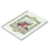 Carnet Cute Alice au pays des merveilles Art du lapin bla (Côté gauche)