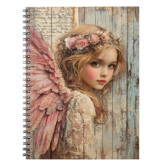 Carnet Cute Angel Spiral Notebook (Devant)