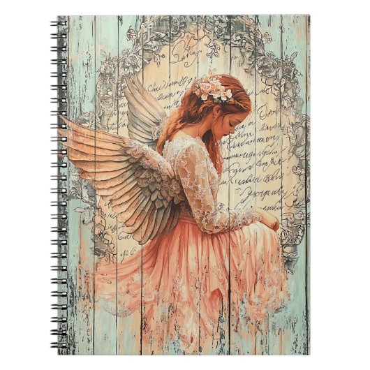 Carnet Cute Angel Spiral Notebook (Devant)