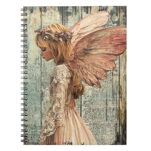 Carnet Cute Angel Spiral Notebook (Devant)