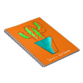 Carnet Cute art plante mexicain de cactus (Côté Droit)