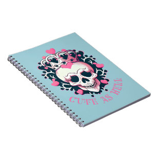 Carnet Cute as Hell Crâne