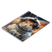 Carnet Cute astronaute spatiale Hamster (Côté gauche)