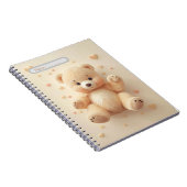 Carnet Cute Bear Pastel Notebook (Côté Droit)