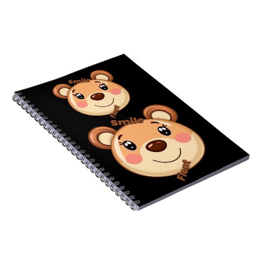 Carnet Cute Bear Smile (Côté Droit)