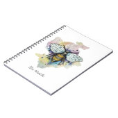 Carnet Cute Bee And Rainbow Wash (Côté gauche)