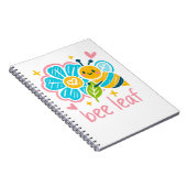 Carnet Cute Bee Leaf Believe Pun Save The Bees Gardener (Côté Droit)