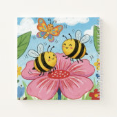Carnet Cute Bees & Butterfly Kids Sketchbook (Dos)