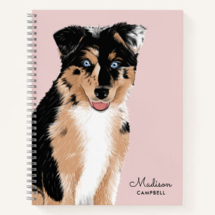 Carnet Cute Berger Australien Chien Chien Chien Chien N