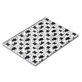 Carnet Cute Black Cats et Motif des paroles (Côté gauche)