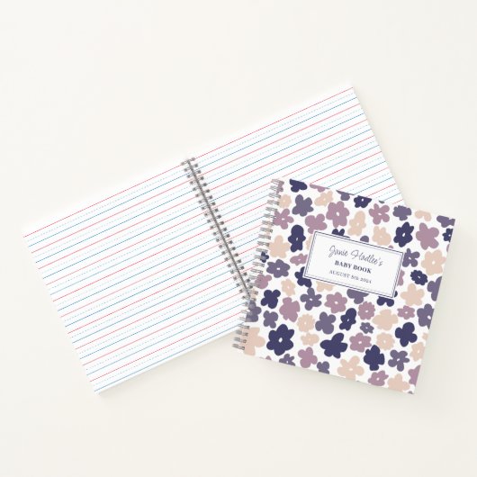 Carnet Cute Boho Daisy Baby Book (Intérieur)