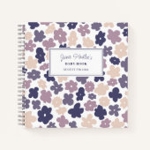Carnet Cute Boho Daisy Baby Book (Devant)