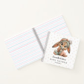 Carnet Cute Bunny Baby Shower Guest Book (Intérieur)