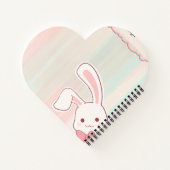 Carnet cute bunny diary notebook,  (Dos)
