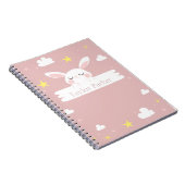 Carnet Cute Bunny Rabbit Notebook (Côté Droit)