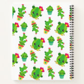 Carnet Cute Cactus, Green Cactus, Motif Cactus (Dos)