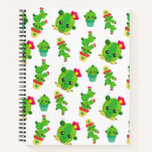 Carnet Cute Cactus, Green Cactus, Motif Cactus (Devant)