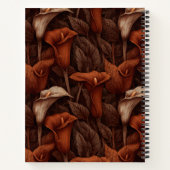 Carnet Cute Calla Lilies Charm Boho Wedding (Dos)