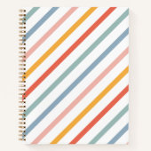 Carnet Cute Candy Striped Diagonal (Devant)