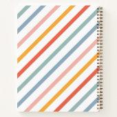 Carnet Cute Candy Striped Diagonal (Dos)