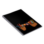 Carnet Cute Carpenter Tool Belt Future Artiste (Côté Droit)