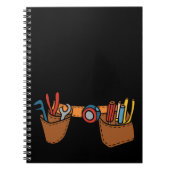 Carnet Cute Carpenter Tool Belt Future Artiste (Devant)