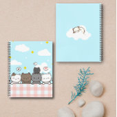 Carnet Cute Cartoon Cat Notebook 