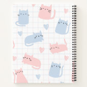 Carnet Cute Cat Notebook – 50 Printable Lined Pages for N (Dos)