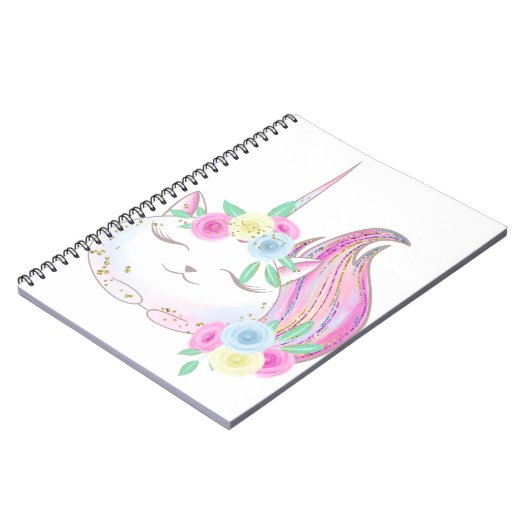 Carnet Cute Caticorn (Côté gauche)