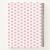 Carnet Cute cerise personnalisée (Dos)