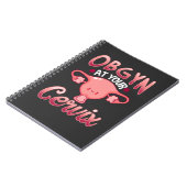 Carnet Cute Cervix Obstetrician Gynecologist Doctor OBGYN (Côté gauche)