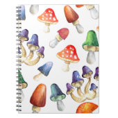 Carnet Cute champignons fantastiques (Devant)