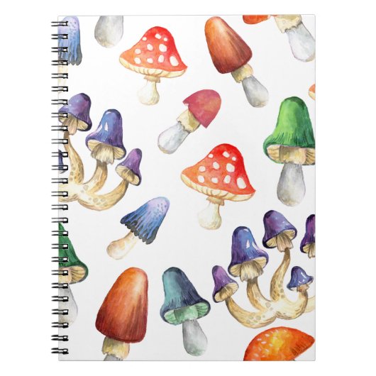 Carnet Cute champignons fantastiques (Devant)
