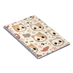 Carnet Cute Chat simple chaton Motif